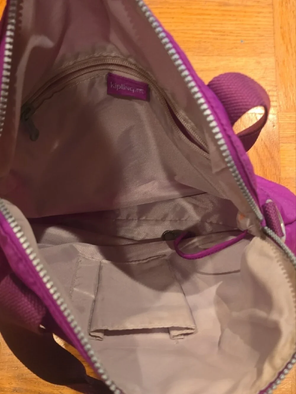 Purple Kipling Everyday Shoulder Bag